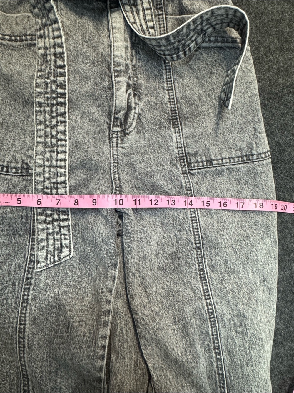 Universal Thread Acid Wash Denim Jumpsuit 8 - Picture 7 of 8